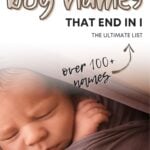 boy names that end in i