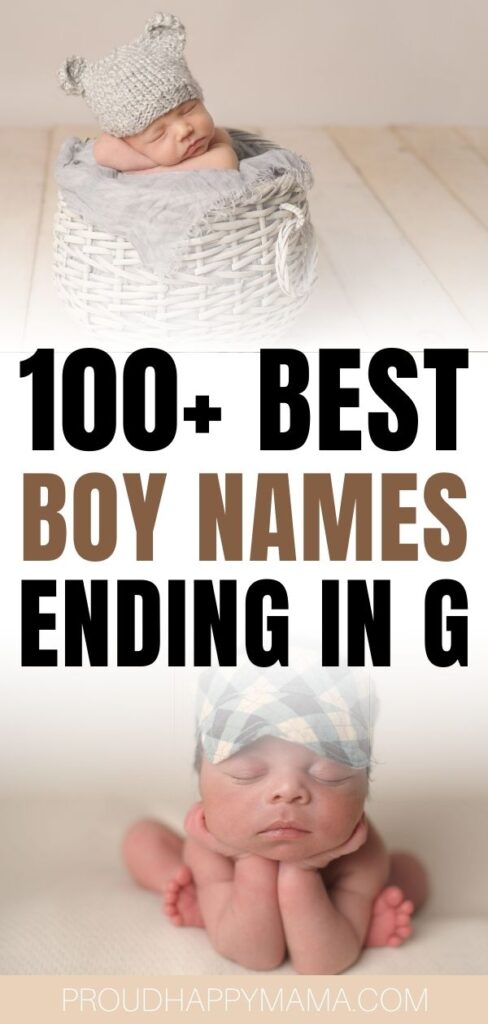 boy names that end with g