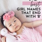 unique girl names ending in b
