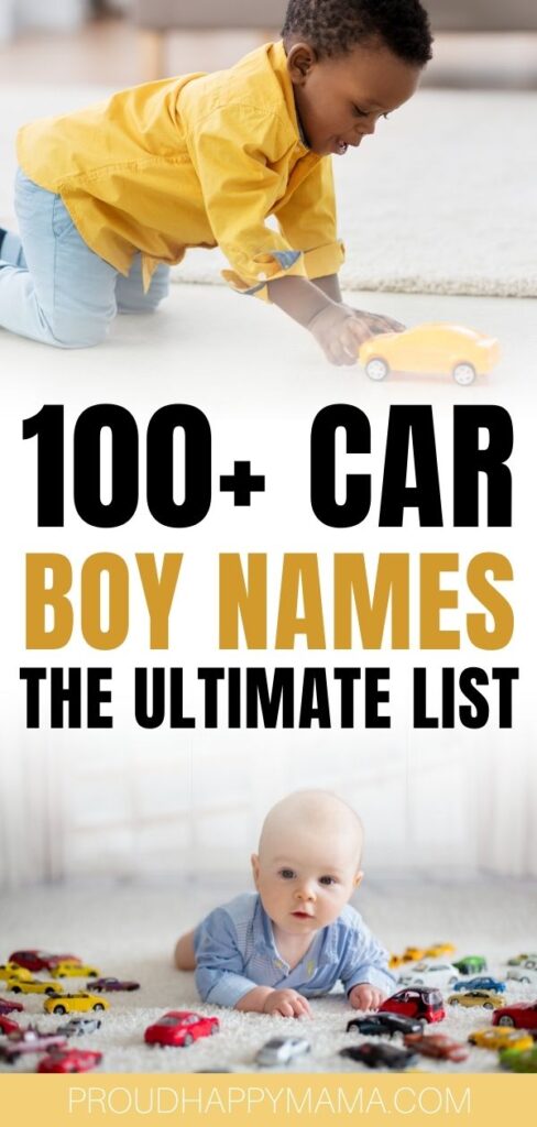Cute Car Names For Boys