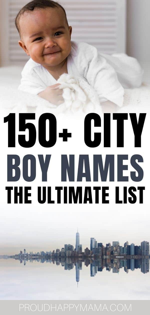 Cute City Names For Boys