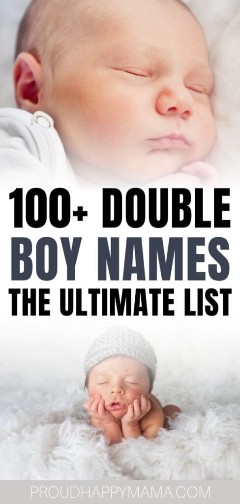 Cute Double Barrel Boy Names