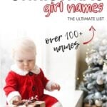 Unique Christmas Girl Names