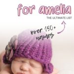 best middle names for amelia