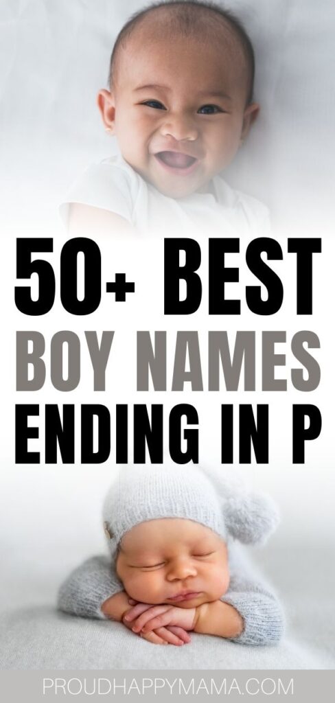 boy names ending with p