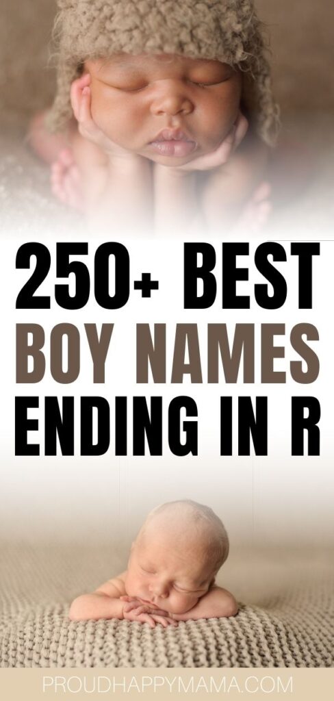 boy names that end in r