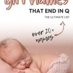 girl names ending with q