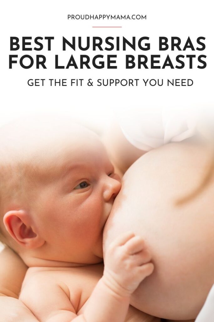 nursing bras for large breasts