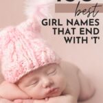 unique girl names ending in t