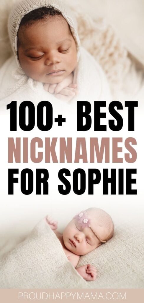 Cool Nicknames For Sophie