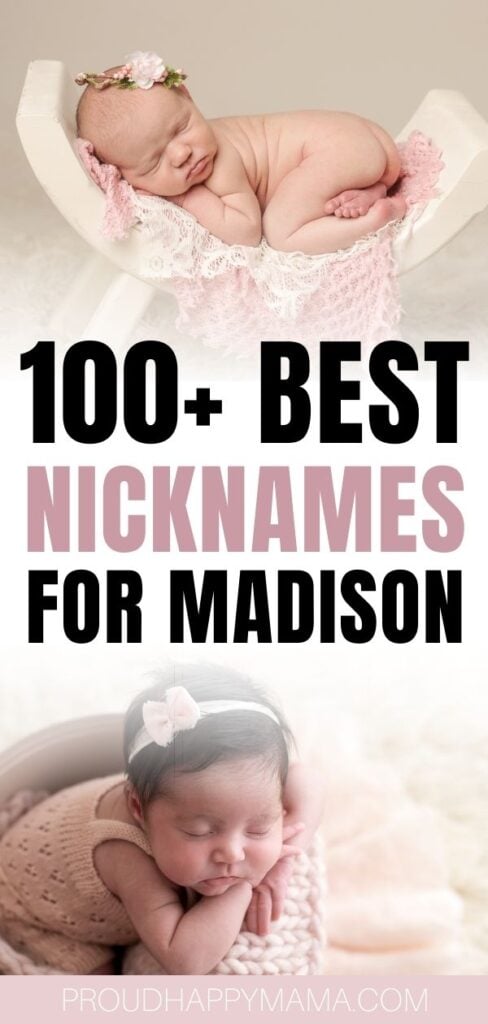 Nickname For Madison