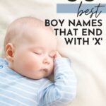 best boy names ending in x