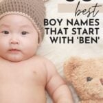 boy names that start in Ben
