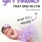 girl names that end with Lyn