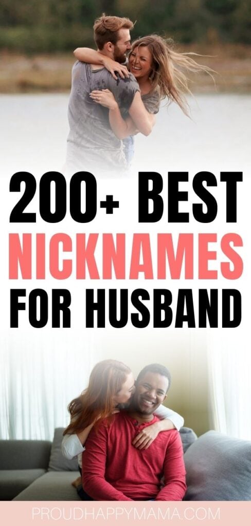Nickname for husband