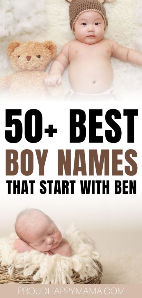 unique boy names that start with ben