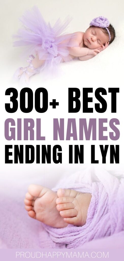 unique girl names ending in lyn
