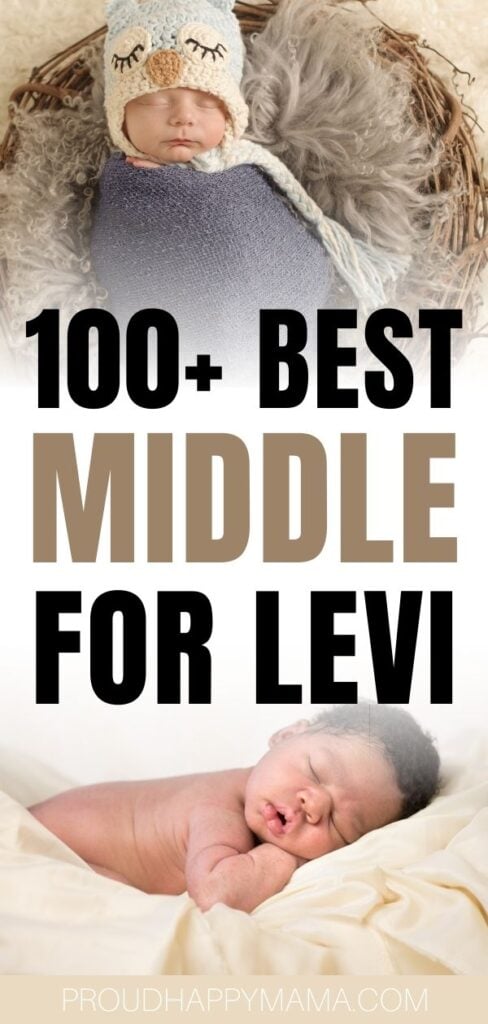 Best middle names for Levi
