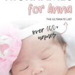 Nickname For Anna