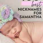 Nickname For Samantha