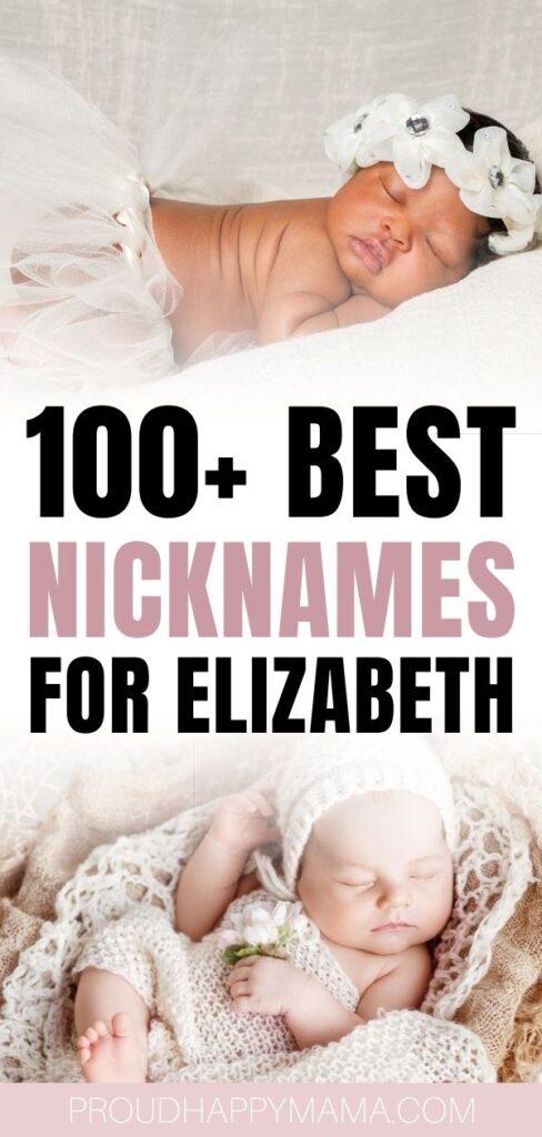 Nicknames For The Name Elizabeth