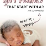 baby names starting in Ar