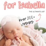 middle names to go with Isabella