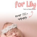 middle names to go with Lily