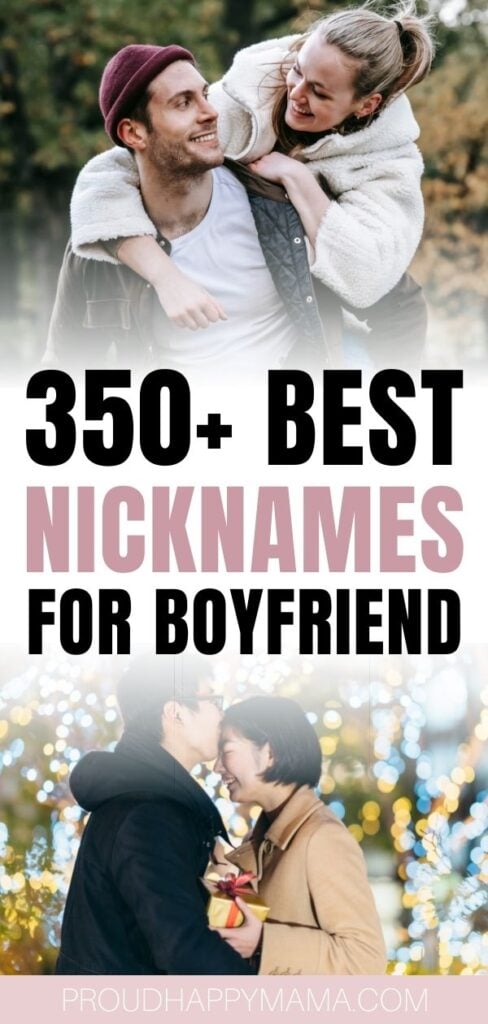 names to call your Boyfriend
