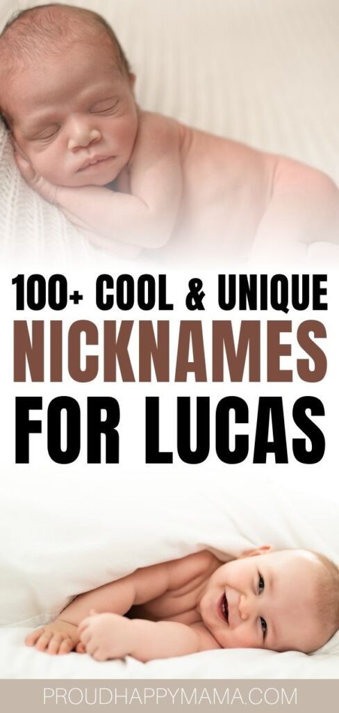 Best Nicknames For Lucas