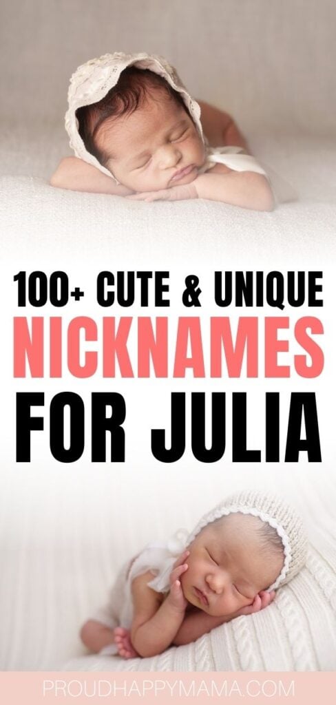 Cool Nicknames For Julia