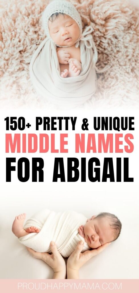 best middle names for Abigail