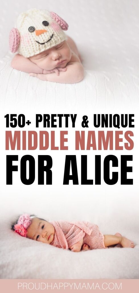 best middle names for Alice