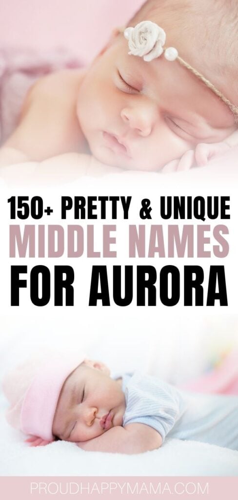 best middle names for Aurora