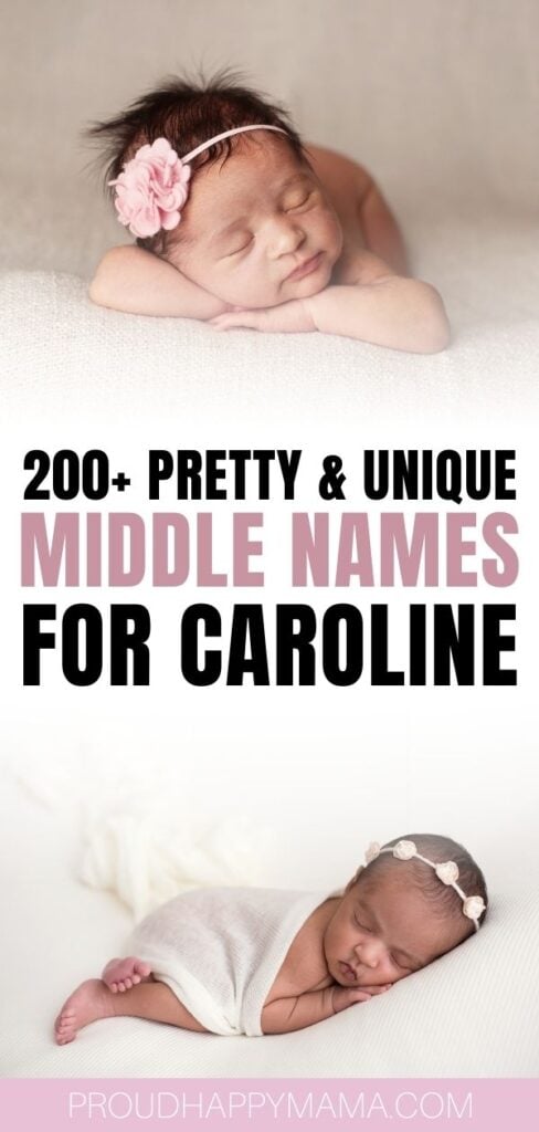 best middle names for Caroline