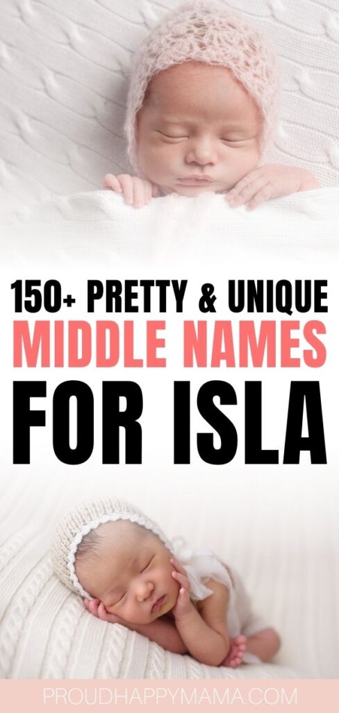 best middle names for Isla