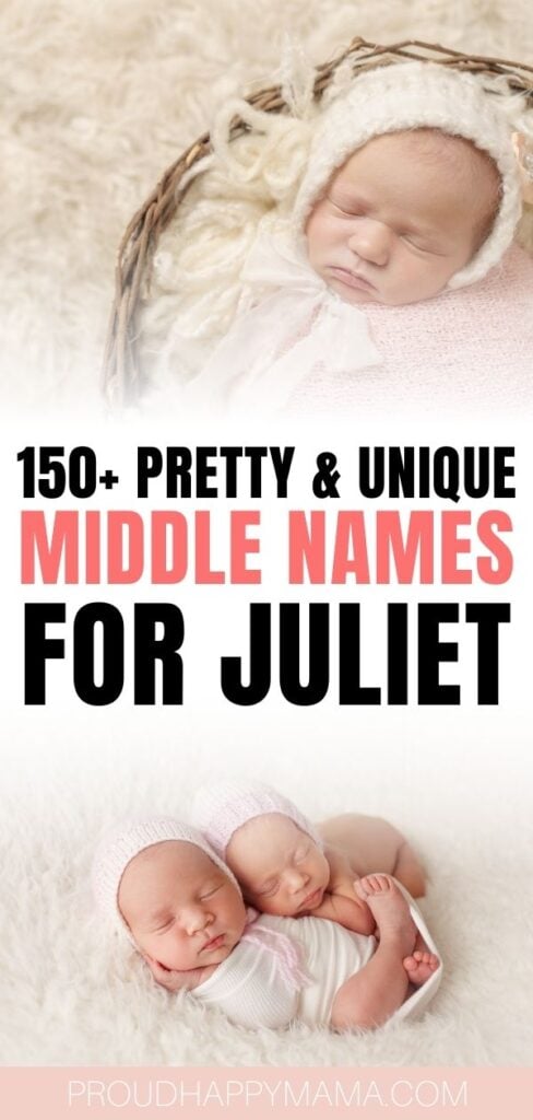 best middle names for Juliet