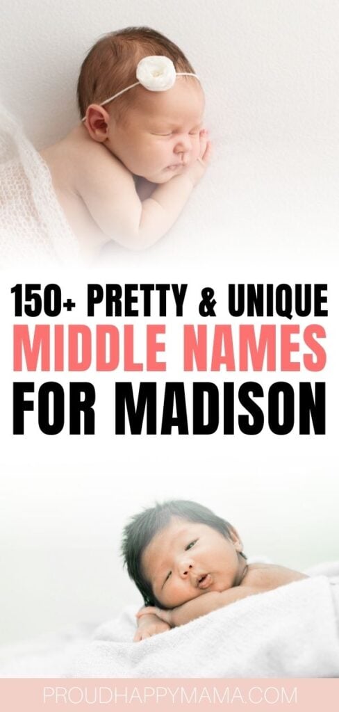 best middle names for Madison