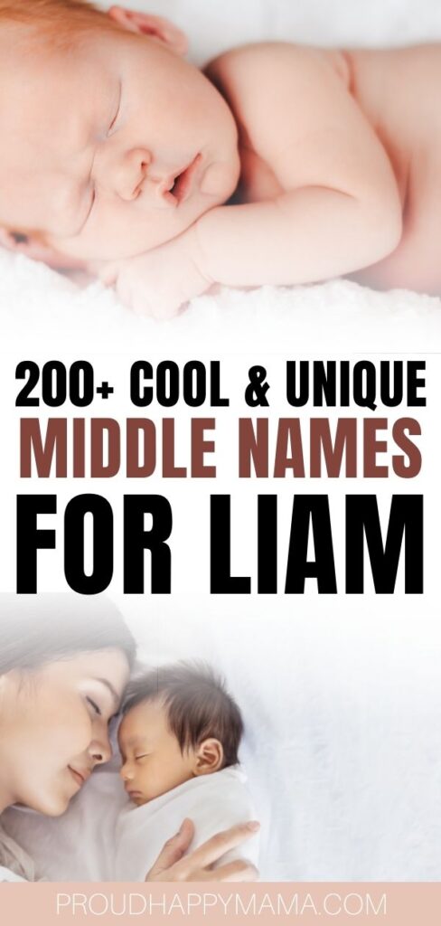 names that go with Liam