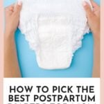 postpartum diapers for mom