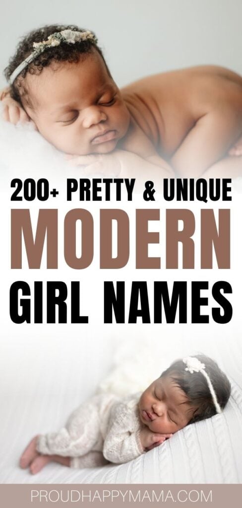 Best modern girl names