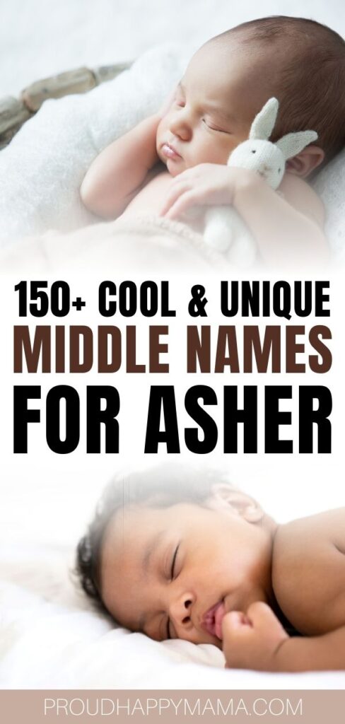 best middle names for Asher
