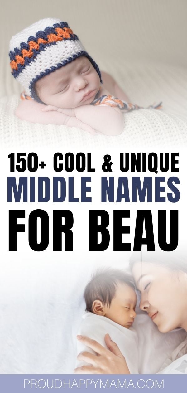 best middle names for Beau