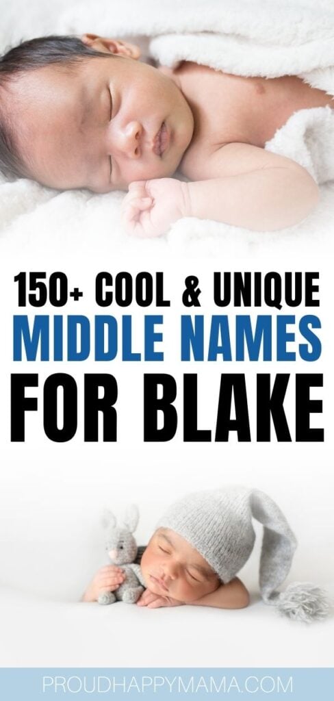 best middle names for Blake