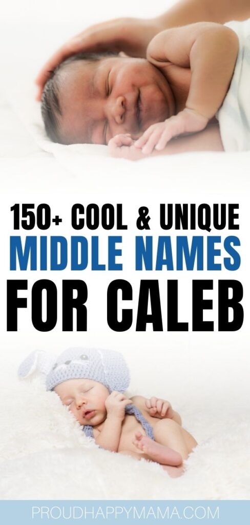 best middle names for Caleb