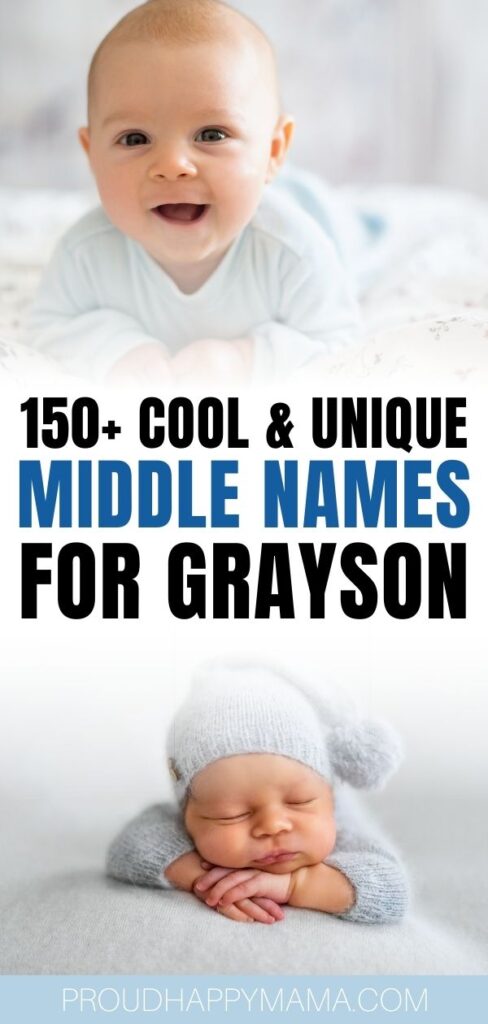 best middle names for Grayson
