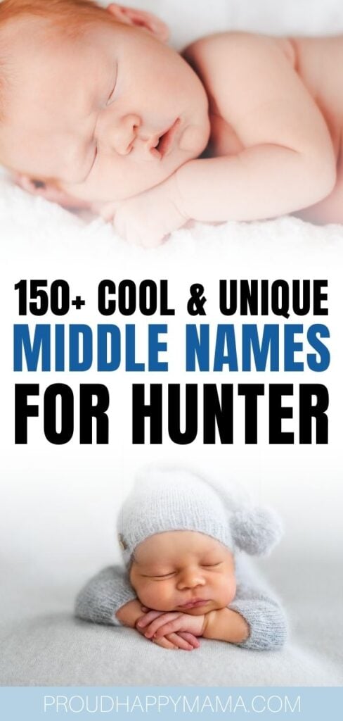 best middle names for Hunter