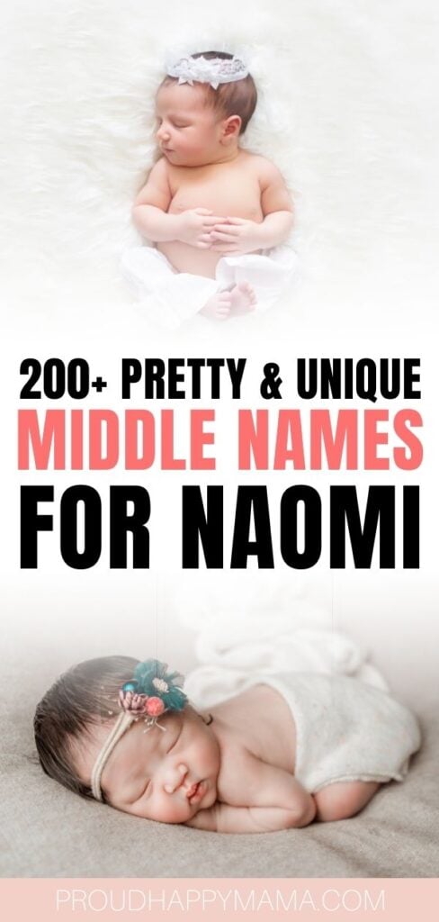 best middle names for Naomi