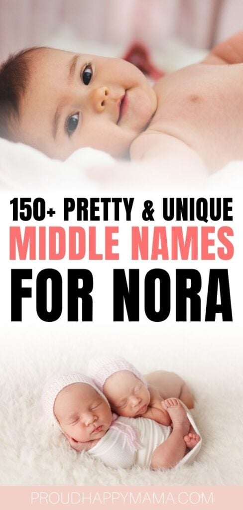 best middle names for Nora