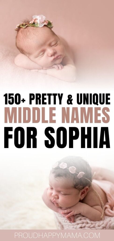 best middle names for Sophia